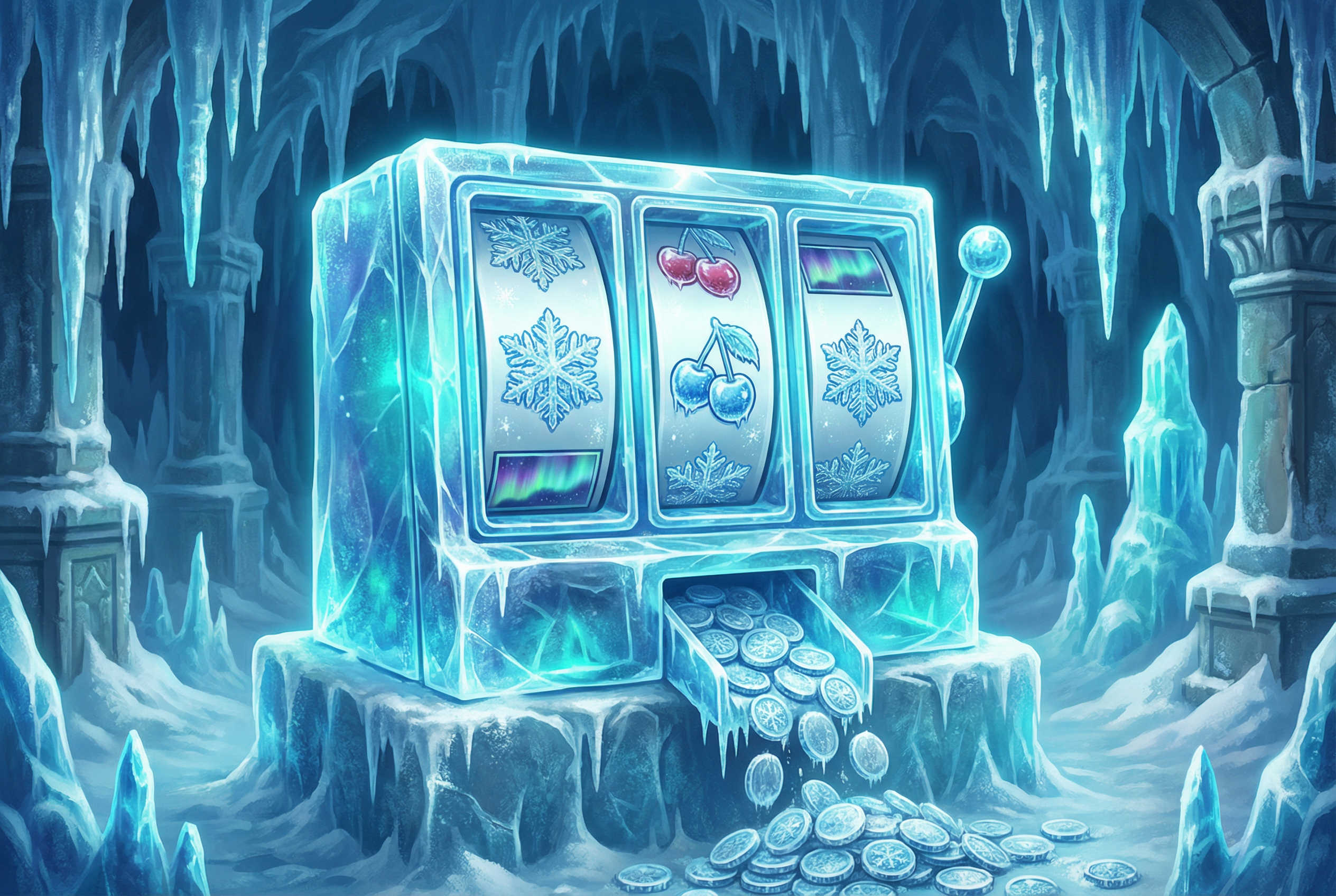 经典三轴冰川角子机 - 老虎机下载